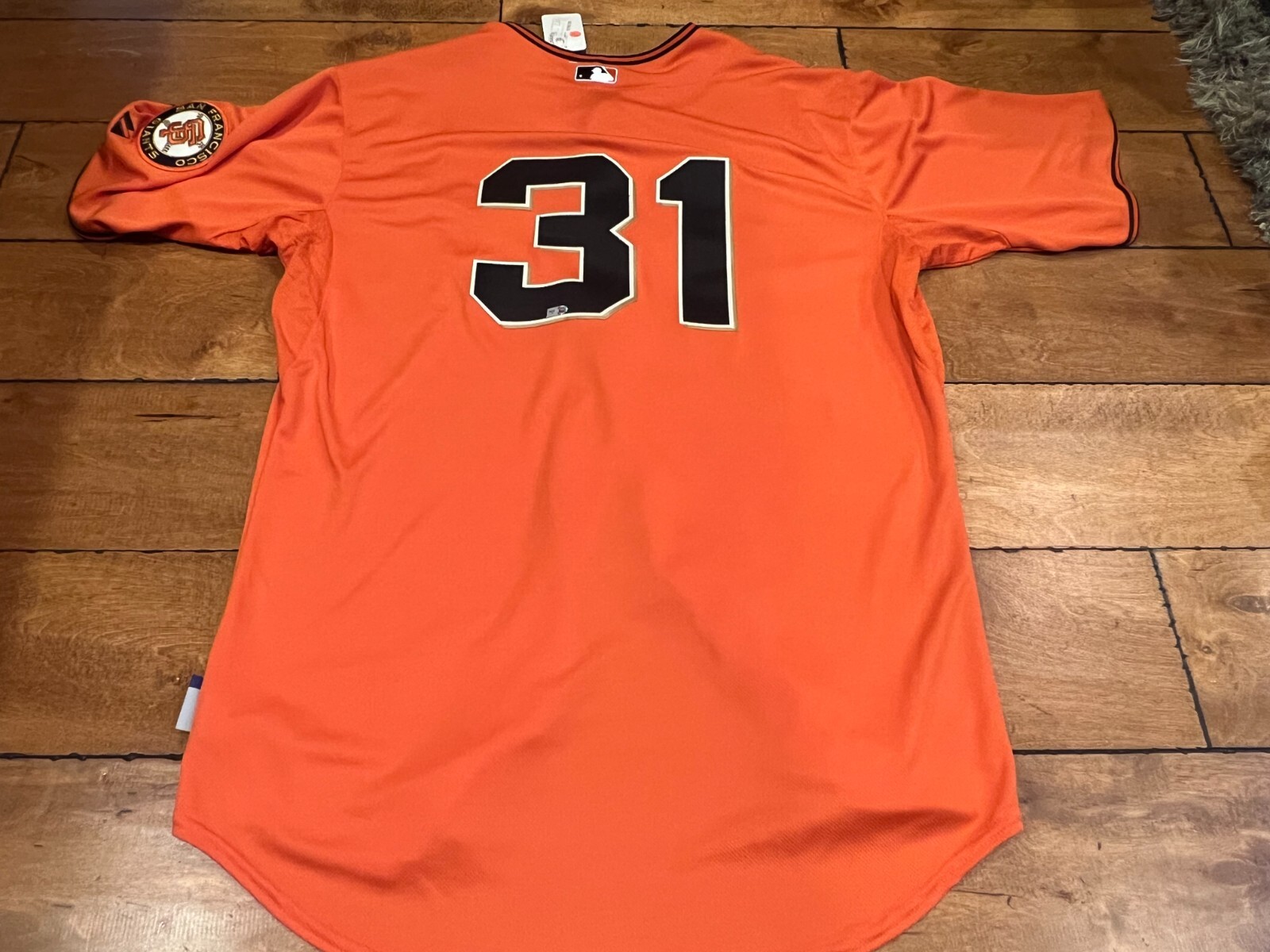 2012 Brad Penny Game Used Worn San Francisco Giants jersey HOLO MLB