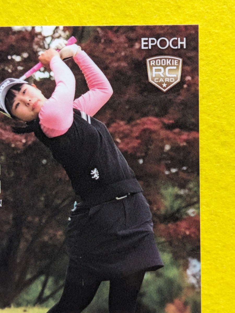 AMIYU OZEKI JLPGA Official Card EPOCH 2022 No.50 Japanese Pro