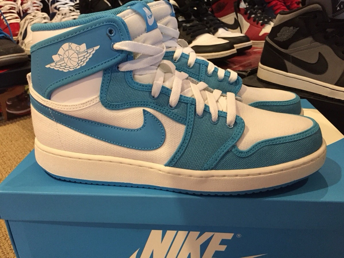 New Nike Air Jordan 1 Retro AJKO KO UNC US 9 WHITE UNIVERSITY BLUE 
