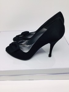 1 m Stuart robe Sz 8 Weitzman femme soirée noir de 2 aiguilles talons à PzwHqPnrF