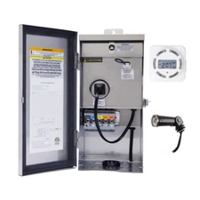 Lightkiwi® MultiTap Outdoor Low Voltage Landscape Lighting Transformer 75W-600W 