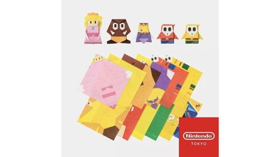Nintendo Super Mario Paper Mario Character Origami Sheet | eBay