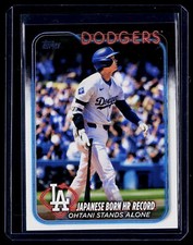Shohei Ohtani 2024 Topps Update #US123 Los Angeles Dodgers