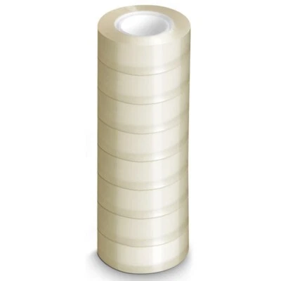 8 Rollen Klebebänder Klebefilm 19mm x 33m Klebeband Rollen Wonday