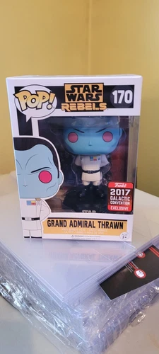 Funko Pop! Star Wars Rebels - Grand Admiral Thrawn 170 W/ Hard-Stack Protector