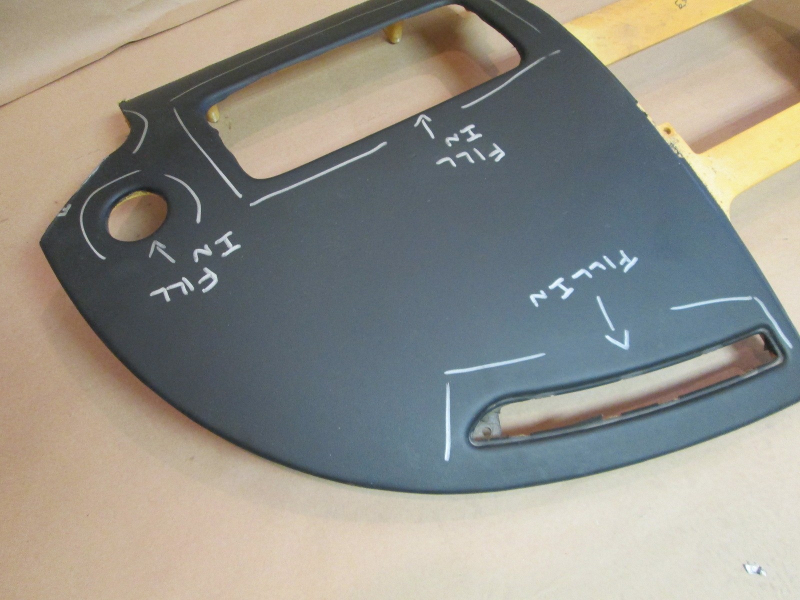 Lamborghini Gallardo - Dash / Dashboard - Black # 400955970