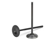 Supertech Black Nitrided Exhaust Valve - +1mm OS - Set of 12 Fits  Supra 2JZ