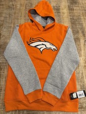 Denver Broncos Youth XL NFL Team Apparel NWT Hoodie