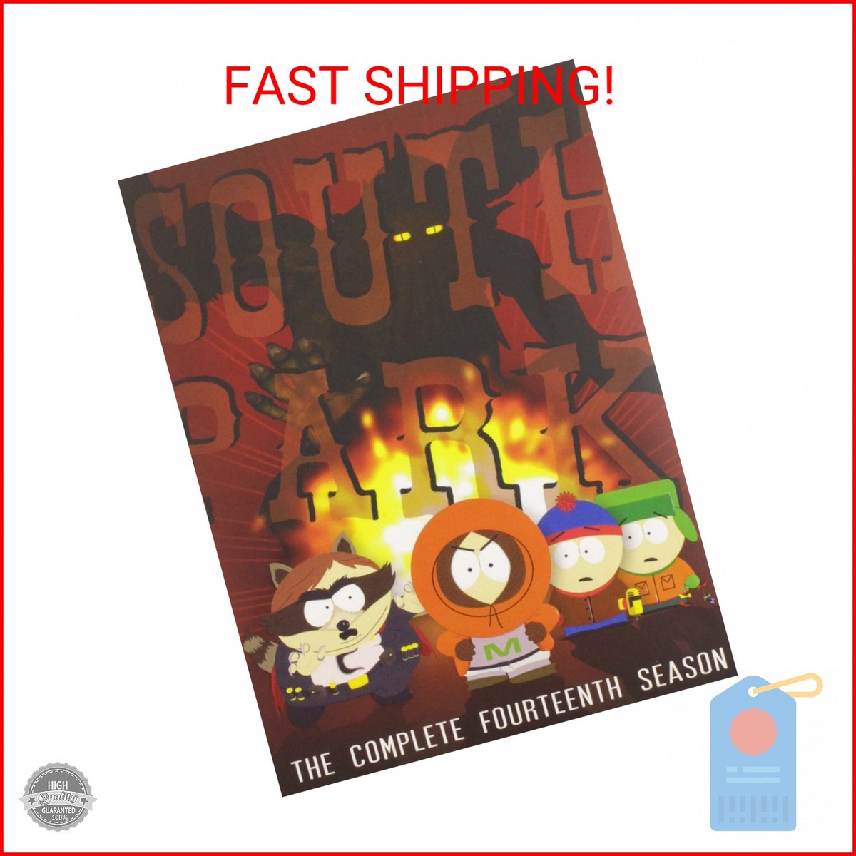 South Park: the Complete Fourteenth Season (DVD, 2010) for sale