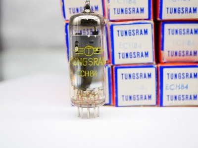 1x ECH84 Tungsram 6JX8 Neu / NEW in Box NIB TUBE RÖHRE Valvola N1