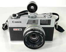 Canon Canonet QL17 G-III 35mm Rangefinder Camera With 40mm 1:1.7 Lens - UNTESTED