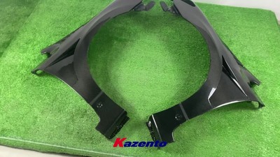 Front Vented Fender For Honda 06-08 Civic Fd2 J2 Style Carbon