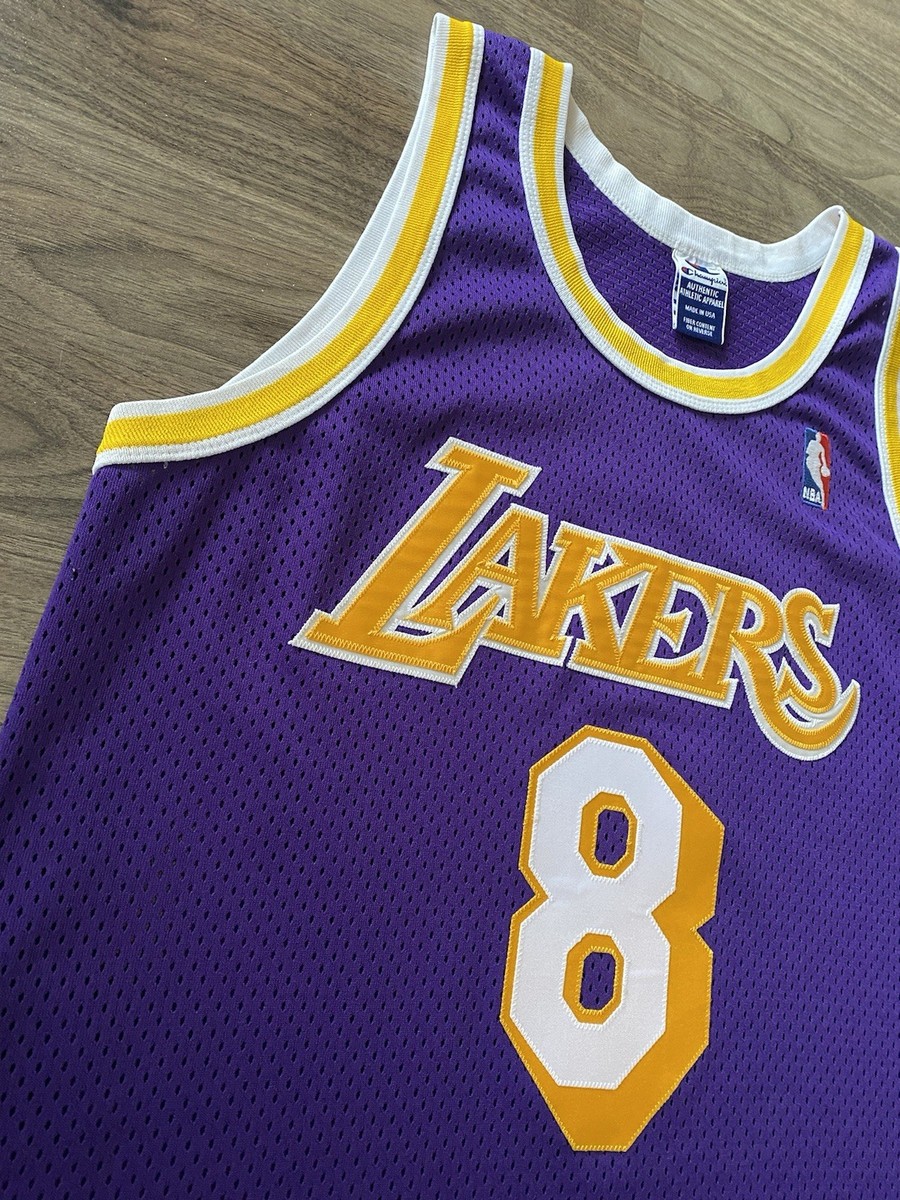 NBA Jersey Champion 44 Authentic Los Angeles Lakers Kobe Bryant