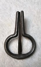 Antique Jew&rsquo;s Harp Made in England | Hand Forged Iron Jaw Harp | Primitive Folk