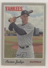 2019 Topps Heritage 1970 Cloth Stickers Aaron Judge #1 no9