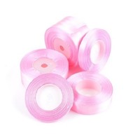 Satinband Dekoband Rosa GläNzend 25Mm X 32M