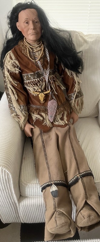4 Ft. Native American Indian Mannequin Dummy Doll