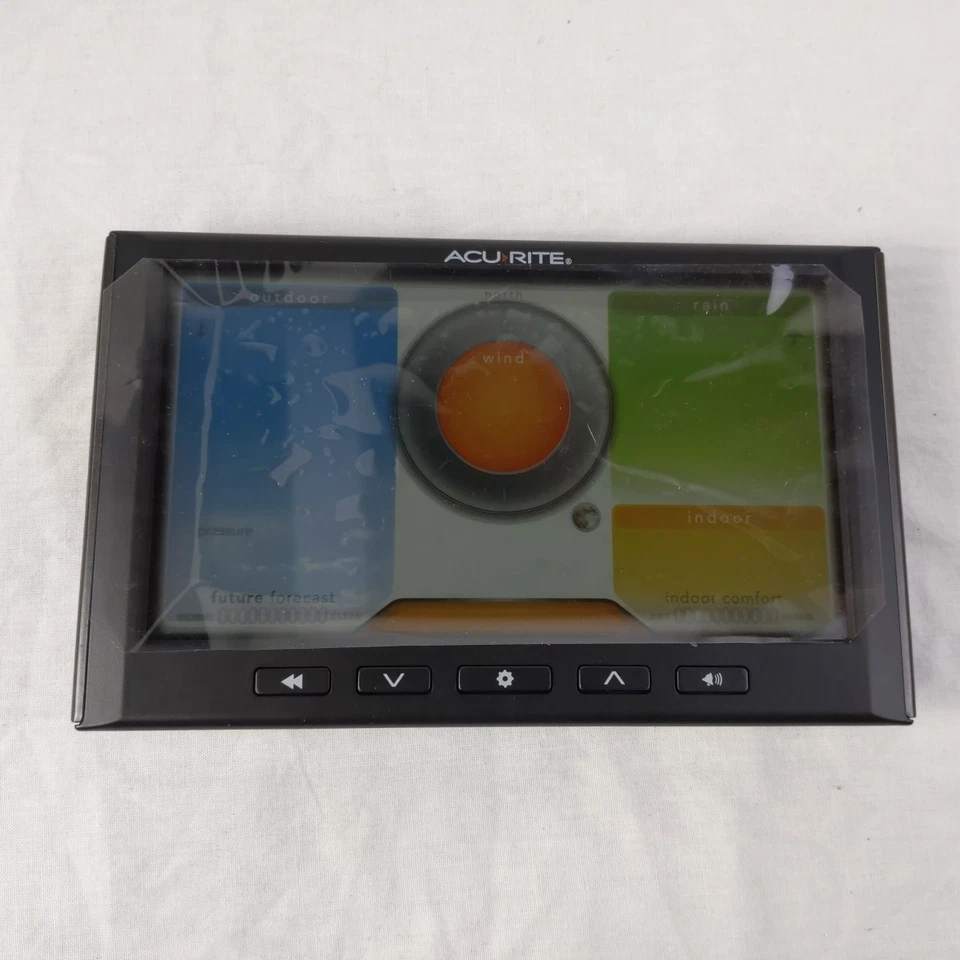 AcuRite Wi-Fi Color Display for 5 in 1 Weather Sensor - Black - Image 3 of 4