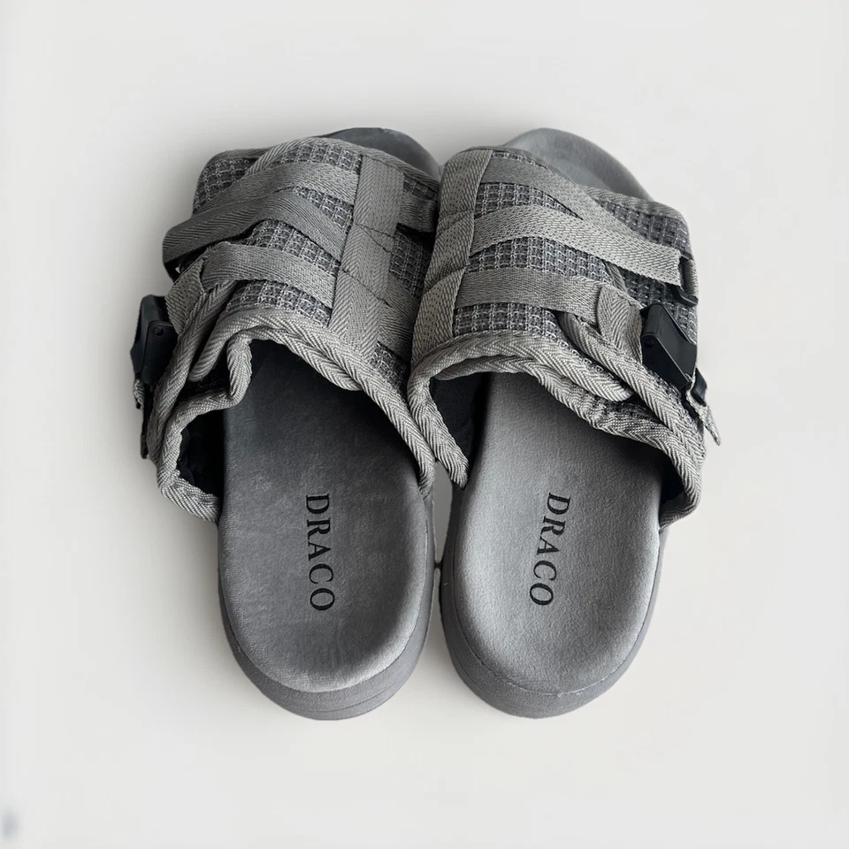 Draco горки мужской размер 11/11.5/12 Storm серый DracoSlides (новый!) - Изображение 3 из 4