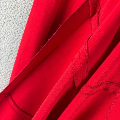 Vestido Karl Lagerfeld Talla 10 Rojo Perla Correa Boda Noche Vestido Formal Cóctel - Imagen 10 de 11
