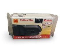 Vintage Kodak Funtime 35mm Disposable Camera   15 Exposures   New Sealed