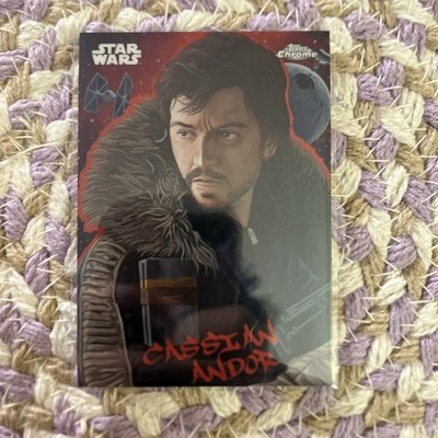 2025 Topps Chrome Star Wars Cassian Andor Galactic Graffiti #GG-7 SP