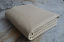 Bagru Cream Plain Fabric 100% Cotton 4 Yard Fabric NO TARRIF CHARGES 100%✅ZK_69