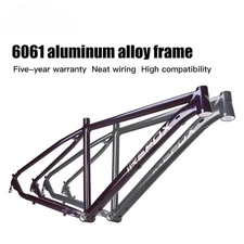 MTB XC/Trai Bicycle Frame 29er Disc Brake Tapered Head Tube Quick Release Frame