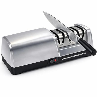 Sharpener for Kitchen, 3-Stage Professional Kitchen Sharpener with 15° Precis...