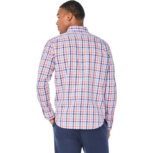 Nautica Men's Classic Button Down Shirt, Dreamy Coral, Size M image 2