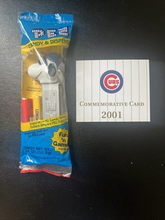 ￼ 2001 Cubs Pez Joe Cool Dispenser Limited Edition Giveaway At Wrigley Field ￼