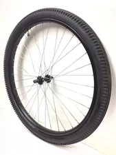 26" Bicycle Front Black Wheel with 2.125" Tire Beach Cruiser Bike #F26B
