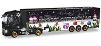 Herpa 310710 Renault T Koffer-Sattelzug Herpa Weihnachtstruck 2019