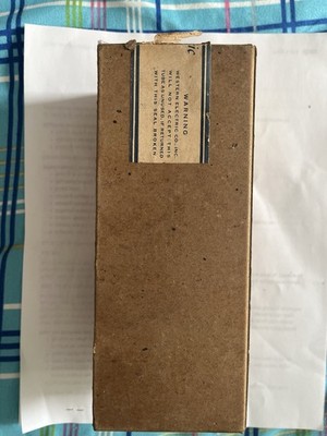 Western Electric 300B Vacuum Tube Sealed in Box - Type/Model 300B MPN 300B