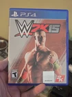 WWE 2K15 Sony PlayStation 4 Game With John Cena On The Cover Tested And Works