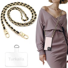 Turkalla Phone Crossbody Chain Cell Lanyard,Universal Free, A