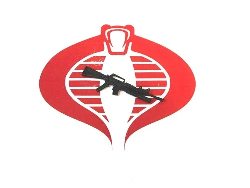 GI Joe Weapon Python Patrol Copperhead Gun 1989 Original Figure Accessory