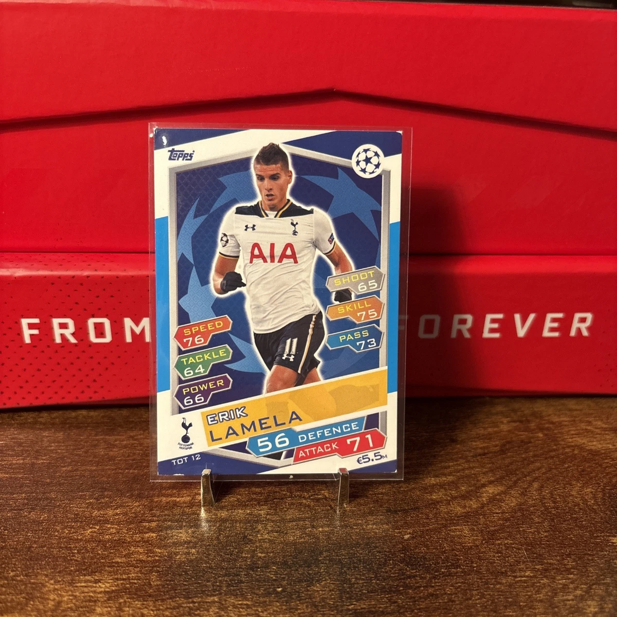 Tottenham Hotspur Soccer 2016-17 Season Sports Trading Cards