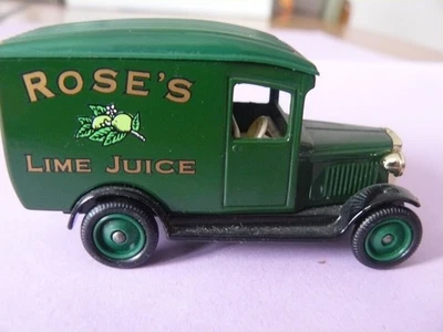 VOITURE LLEDO- DAYS GONE- 1928- CHEVROLET VAN- ROSE'S LIME JUICE - Photo 1/3