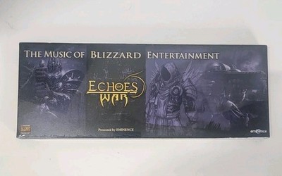 Blizzard World of Warcraft Echoes of War Music 3 CD Set 9 Mini