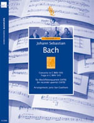 Concerto In C und Fuga In C | Johann Sebastian Bach | Partitur + Stimmen