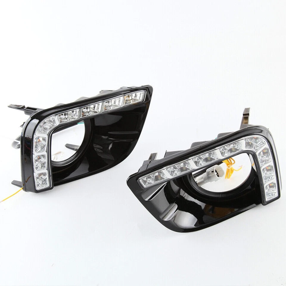 LED DRL Daytime Running Light Fog Lamp For Toyota Land Cruiser Prado FJ150 10-13 Foto 2 de 4