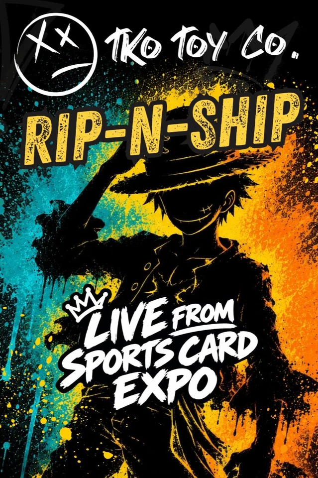 💥LIVE From SCME💥One Piece TCG Rip-N-Ship💥$1 Starts 🥊TKO Events🥊