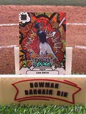 2025 Donruss Bomb Squad Red Xplosion #6 Cam Smith Rookie 34/99 ASTROS