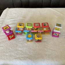 Kids Fisher-Price Multi-color Stacking Building Blocks Toy Set One Size