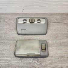 94-01 Acura Integra Sedan - Set Pair - Dome Map Reading Light Lamp - Gray - Oem