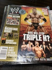 WWE Wrestling Magazine November 2013 Triple H