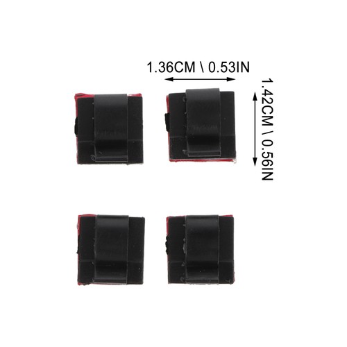 15 Pcs Wire Management Firmware Office Cable Clips Desktop Cord Organizer - 第 6/12 張圖片