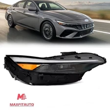 Headlight LED For 2024 2025 Hyundai Elantra Assembly Right Passenger #92102AA740