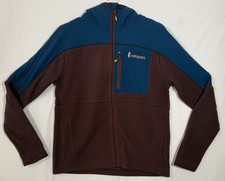 Cotopaxi Abrazo Hooded Full-Zip Fleece Jacket Blue/Wine Small